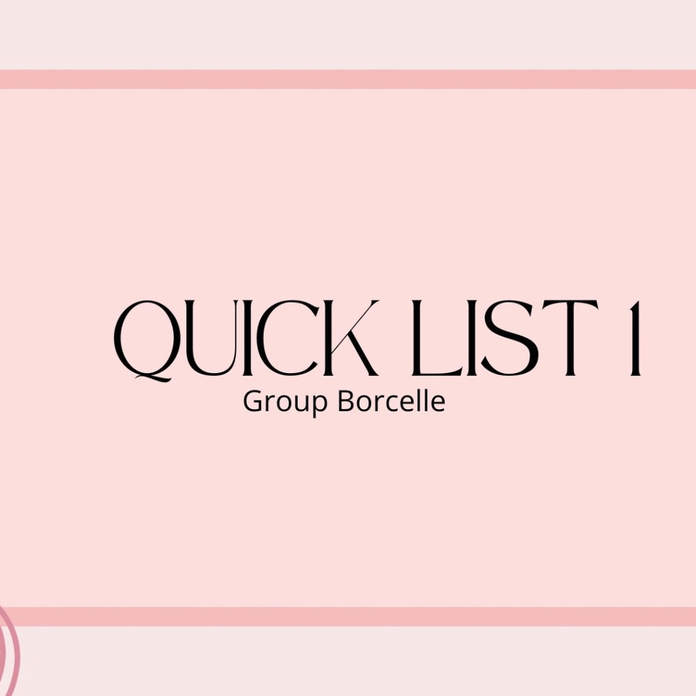 Quick list Item #1